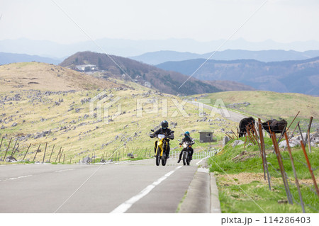 バイク旅 四国カルスト バイク旅 四国カルスト 114286403
