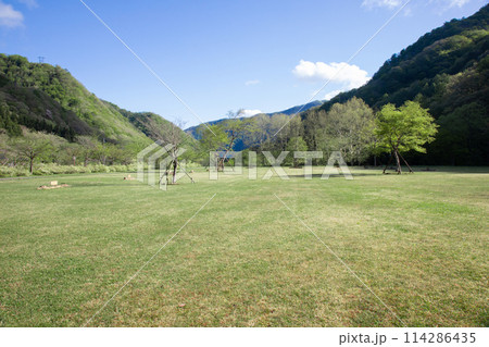 キャンプ　BBQ 114286435