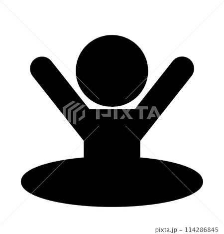 沼にはまる棒人間 114286845