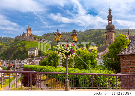 View of Cochem, Germany View of Cochem, Germany 114287387