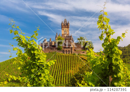 View of Cochem, Germany 114287391