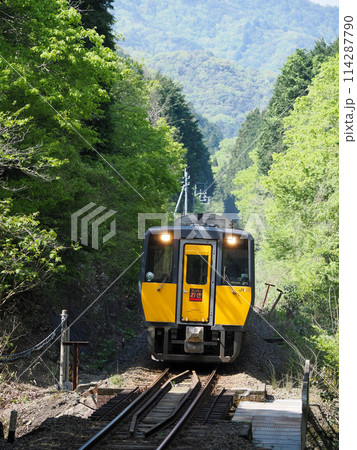 山口線を走る特急スーパーおき 山口線を走る特急スーパーおき 114287790