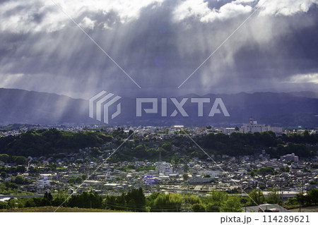 雲の上から見た景色 114289621