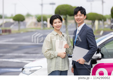 免許　車　教習所 114290002