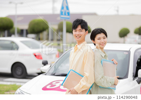 免許　車　教習所 114290048
