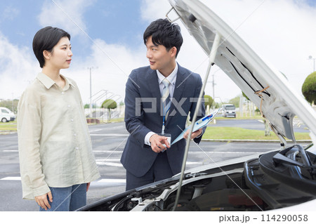 免許 車 教習所 エンジンルーム確認 免許 車 教習所 エンジンルーム確認 114290058