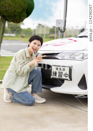 免許　車　教習所 114290267