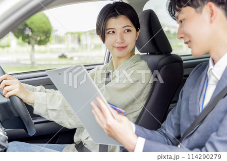 免許　車　教習所 114290279