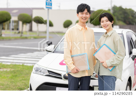 免許　車　教習所 114290285