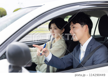免許　車　教習所 114290449