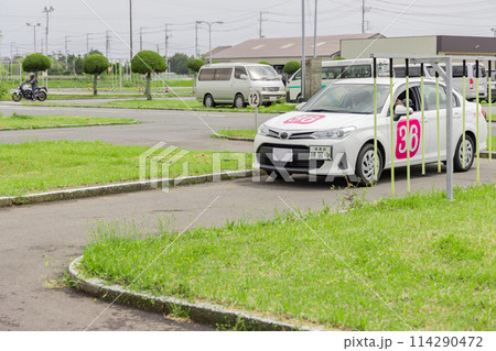 免許　車　教習所　クランク 114290472
