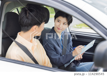 免許　車　教習所 114290545