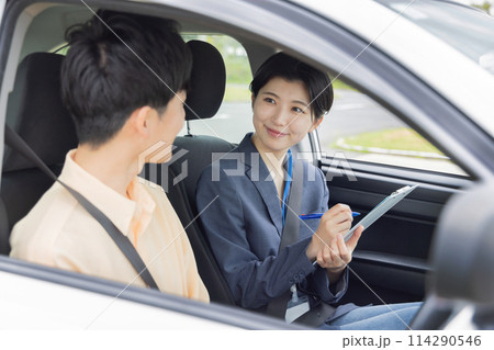 免許　車　教習所 114290546