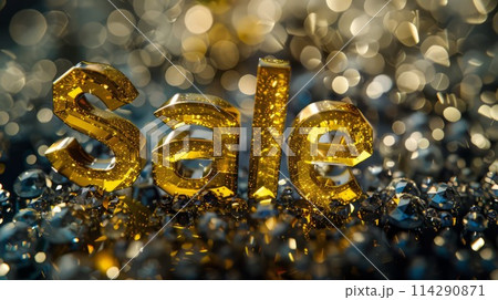 Yellow Sapphire Crystal Sale concept art poster. 114290871