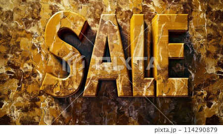 Yellow Marble Sale concept art poster. 114290879
