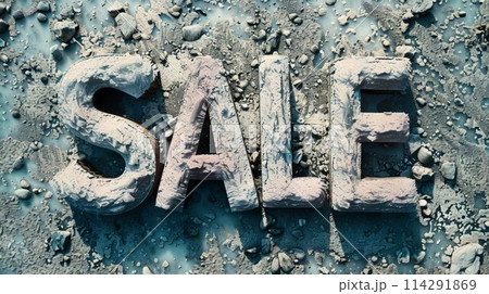Pumice Stone Sale concept art poster. 114291869