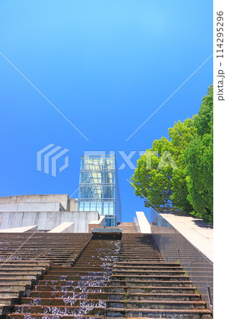 愛知県岡崎市、岡崎市美術博物館の風景 114295296