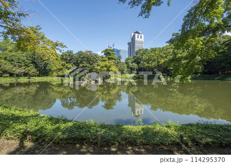 小石川後楽園　東京都文京区小石川 114295370