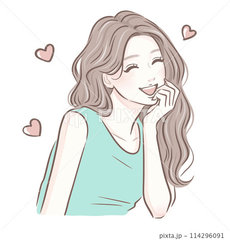 女性・女の子のイラスト素材 114296091