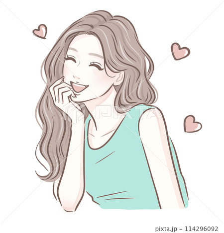 女性・女の子のイラスト素材 114296092