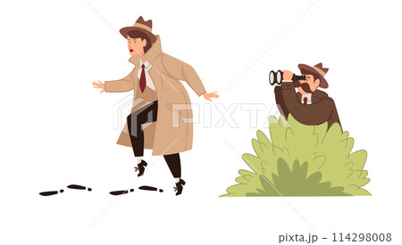 Sleuth Character Inquisitive Actions Set 114298008