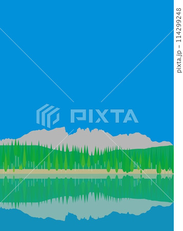 カレッツァ湖 lago di carezza ドロミーティ dolomiti イタリア italia カレッツァ湖 lago di carezza ドロミーティ dolomiti イタリア italia 114299248