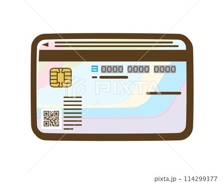 マイナンバーカード（裏面） 114299377