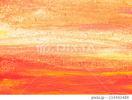 abstract background painting with gouache, orange, pink and yellow colors abstract background painting with gouache, orange, pink and yellow colors 114301489