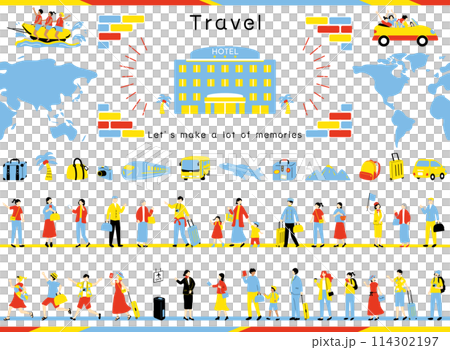 People who enjoy traveling 114302197