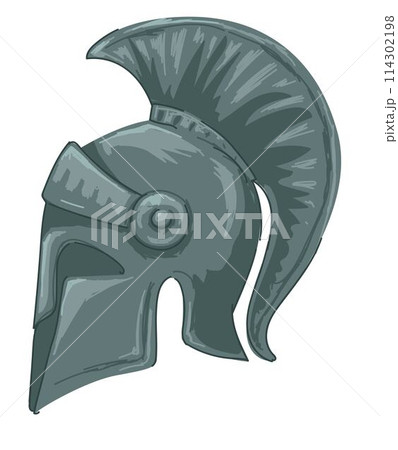 Metal helmet used for battle and fights antiquity Metal helmet used for battle and fights antiquity 114302198