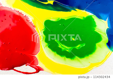 background, artistic texture, paint strokes for paper design, textile 114302434