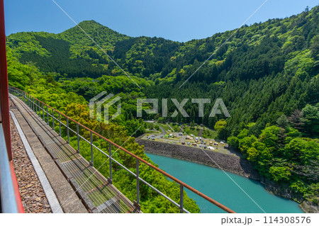 大井川鉄道 井川線 車窓からの景色 大井川鉄道 井川線 車窓からの景色 114308576