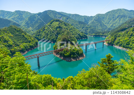 【静岡県】 奥大井湖上駅 【静岡県】 奥大井湖上駅 114308642