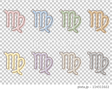 不符的處女座圖標集 114311022