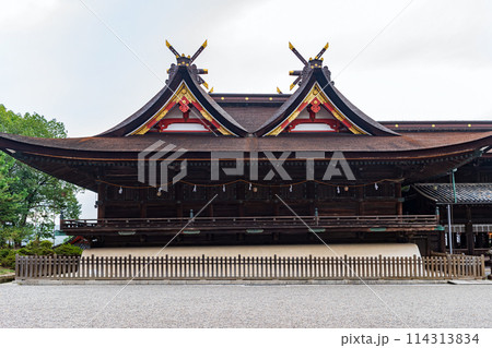 岡山 吉備津神社 国宝本殿 岡山 吉備津神社 国宝本殿 114313834