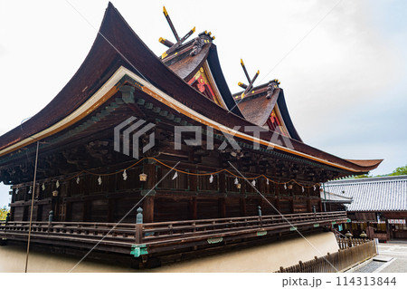 岡山 吉備津神社 国宝本殿 岡山 吉備津神社 国宝本殿 114313844