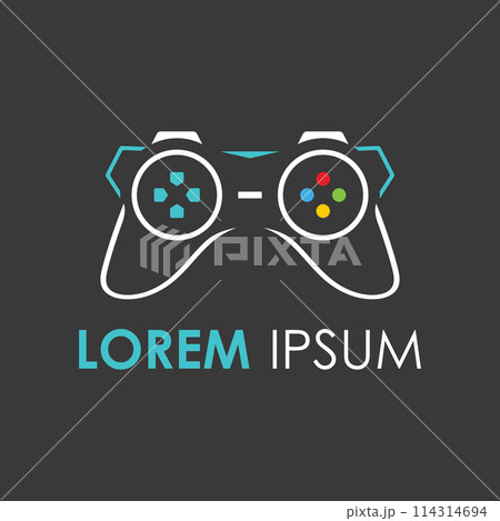 Joystick Game Controller Logo Icon 114314694