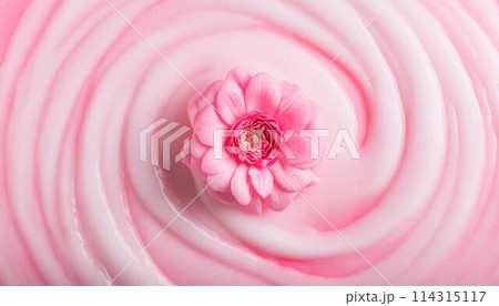 beautiful pink rose in water beautiful pink rose in water 114315117