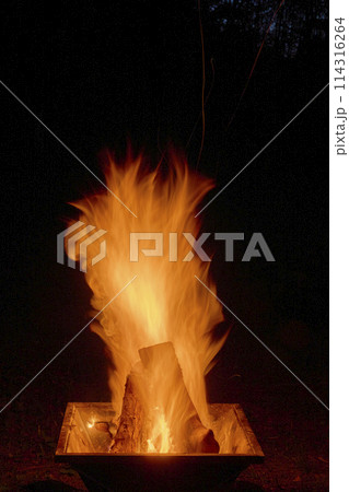 焚き火 114316264