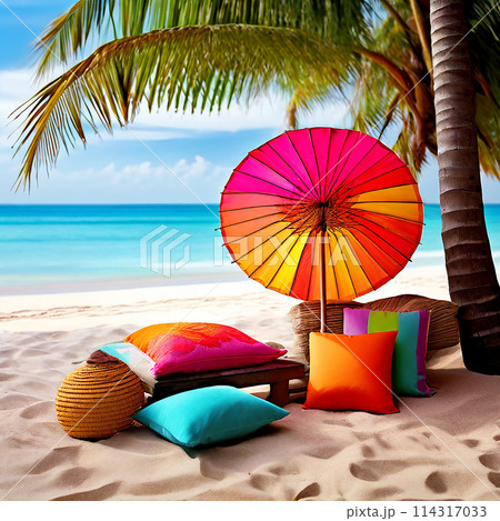 Coastal Vacation Sun, Sand, and Seaside Serenity 114317033