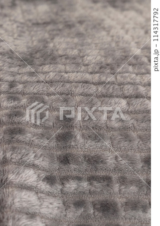 Soft grey blanket texture Soft grey blanket texture 114317792