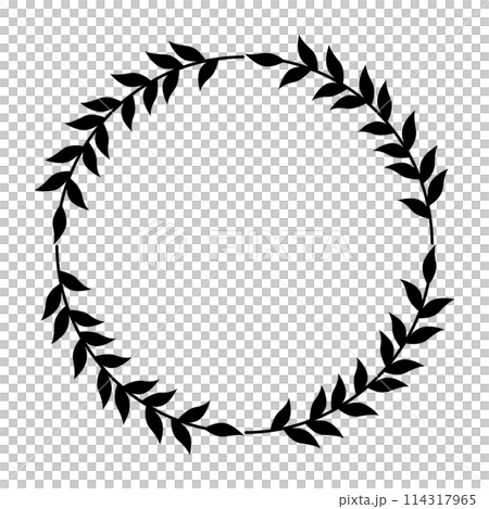 Leaf Frame Black 114317965