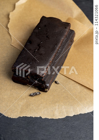 sweet dessert with nutty flavor 114321066