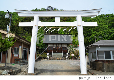 埼玉県皆野町金崎の金崎神社 114321687