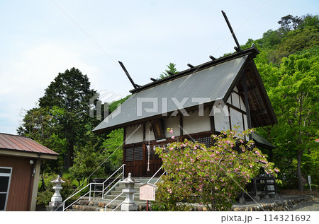 埼玉県皆野町金崎の金崎神社 114321692