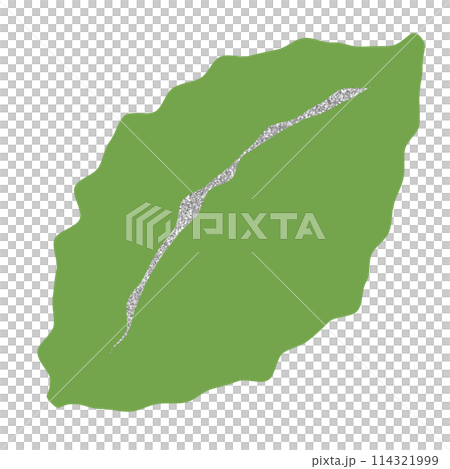 插圖素材葉樹植物銀 114321999