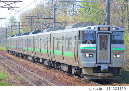 千歳線　733系 114323159