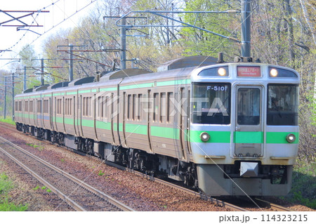千歳線　721系 114323215
