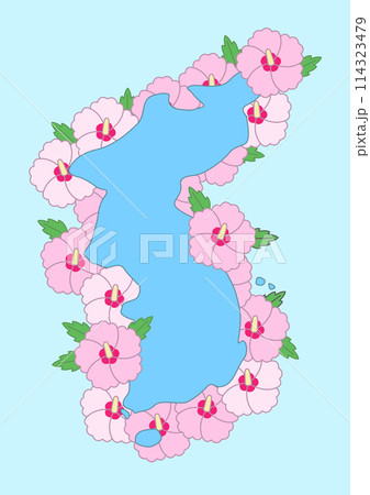 Korean Anniversary Illustration with Rose of Sharon. Korean Anniversary Illustration with Rose of Sharon. 114323479