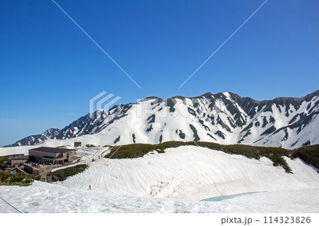 みくりが池温泉　剣岳　剣御前　別山　みくりが池 114323826
